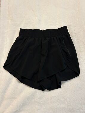 Women’s Black Active Layered Shorts